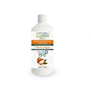 Naturalbiogreen Argan Oil Shower Bath for Delicate Vegan Skin 400ml - Picture 1 of 1