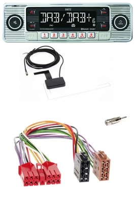 Dietz Bluetooth USB MP3 DAB Autoradio für Renault R5 R21 R19 Espace bis 1993 - Bild 1 von 4