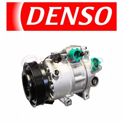 Denso AC Compressor & Clutch for Hyundai Sonata 2.4L L4 2008-2010 HVAC Air ww Foto 1 de 4