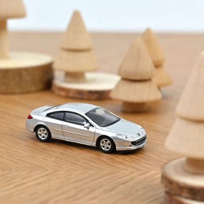 NOREV - Voiture de 2006 Argent – PEUGEOT 407 Coupé - 1/87 - NOREV474783 - Photo 1/2