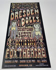 Dresden Dolls Poster 9x19” Concert Show 10/12/2005 Devotchka & Faun Fables