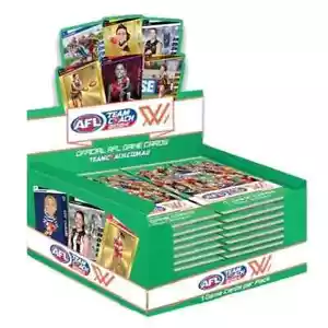 2024 AFLW TEAMCOACH WOMEN'S FOOTY TRADING CARDS SEALED BOX 24 PACKS Women - Picture 1 of 5
