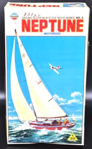Vintage Union Neptune 1/32 Scale Motorized Yacht Model Kit FA-130 Motor Japan - Bild 1 von 24
