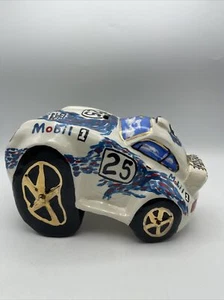 Ceramic Porsche Mobile 1 Craig Booth model car art Clay statue custom 1998 RARE - Picture 1 of 10