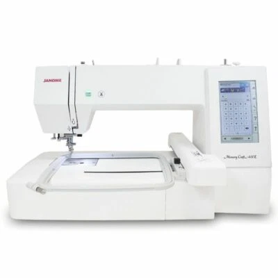 Janome Memory Craft 400e Embroidery Machine Refurbished - Image 1 of 4