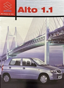 Suzuki Alto Prospekt Brochure Depliant 07/2003 - Bild 1 von 1