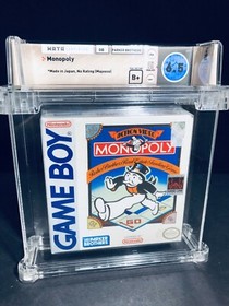 Monopoly Wata Graded 6.5 Nintendo GameBoy - Brand New Sealed Not VGA.