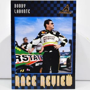 Tarjeta NASCAR #64 1997 de colección Bobby Labonte Interstate Batteries Pinnacle Race Review - Imagen 1 de 2