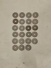 Lot Of 23 1949 Fiji George Vi 1/2 Penny Km-16 Obsolete South Pacific Oceania