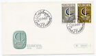 Luxembourg 1966 couverture premier jour numéro de timbre Europe #440-41 cachet