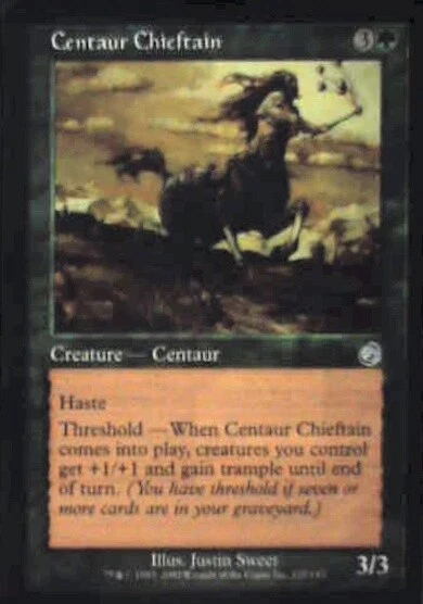 Centaur Chieftain - Torment: #122, Magic: The Gathering Lp R36 - Image 1 of 1