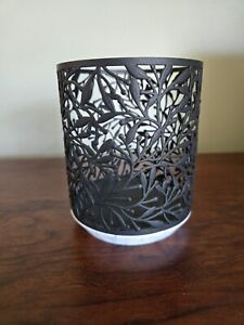 Bath & Body Works Branch & Berries Single Wick Candle Holder Black & Marble Base