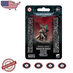 Warhammer 40K Inquisitor Draxus with Wyvach Base Pre-Order - Epic Battle Ready - Picture 1 of 2