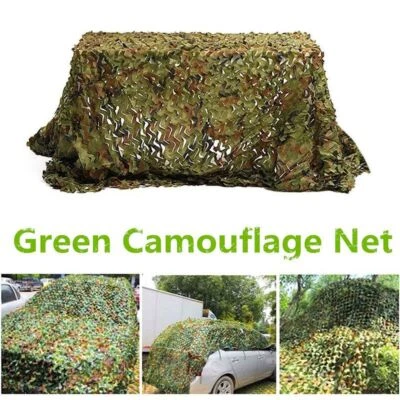 Camo Netting,Camouflage Net,Bulk Roll,Quiet Mesh Net Blind for Hunting,Car Cover - Image 1 of 4
