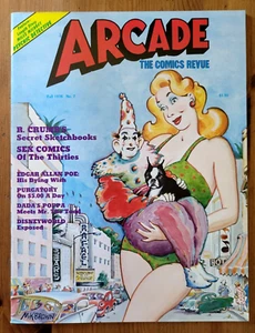 Arcade Magazine #7 1976 Crumb, Deitch, Green, Griffith, Rory Hayes, Spain - Picture 1 of 2