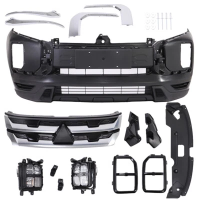 Front Bumper Cover Grille Set For Mitsubishi Outlander Sport 2020-2023 - Изображение 1 из 4