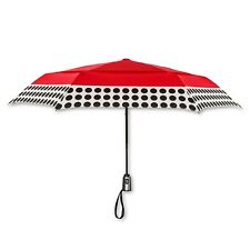 Details about   $215 Shedrain Black Automatic Open Reverse Close Rain Compact Folding Umbrella 