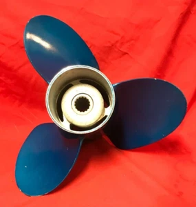 Mercury Outboard Propeller 13 X 23 RH 3 Blade Aluminum 15 Spline MI WH SPM-323 - Picture 1 of 4