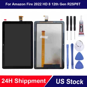 8" LCD Display Touch Screen Digitizer Assembly Frame For TCL Tab 8 LE 9137W - Picture 1 of 7