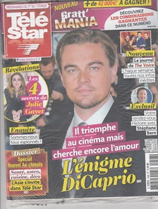 Télé Star N°1948 - 27/01/2014 - Leonardo Di Caprio - Julie Gayet - The Voice - Picture 1 of 1