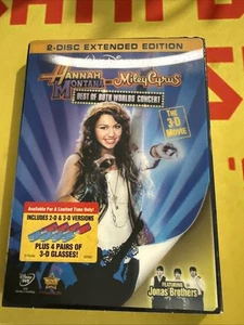 Hannah Montana  Miley Cyrus: Best of Both Worlds Concert (DVD, 2008, 2-Disc Set, - Imagen 1 de 4