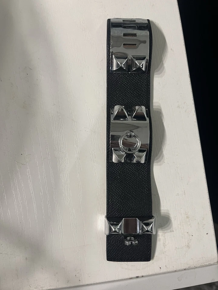 Pulsera de cuero de becerro Hermès Collier de Chien para mujer  Foto 1 de 4