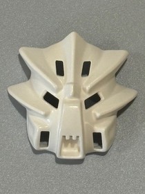 Lego Bionicle Kanohi Mask (8567) WHITE Miru Nuva PN 43614