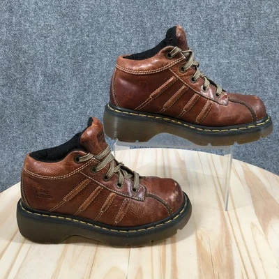 Zapatos Oxford Dr Martens para Hombres 5 Mujeres 6 Gruesos con Cordones 10447 Marrón SIN PLANTILLAS Foto 1 de 4