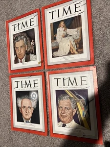 Time Magazines, August 9, 16, 23, 30, 1948 - Picture 1 of 9