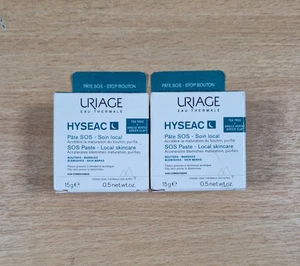 Uriage Hyseac SOS Paste 15ml Anti-Blemish Night Treatment Acne Care Cream 2 PACK - Picture 1 of 5