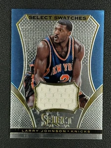 2013 Panini Select Swatches Larry Johnson GU Jersey Knicks#Z - Picture 1 of 2