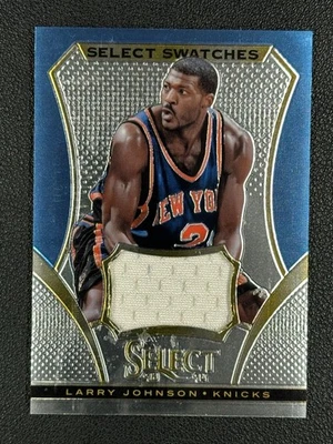 2013 Panini Select Swatches Larry Johnson GU Jersey Knicks#Z - Image 1 of 2