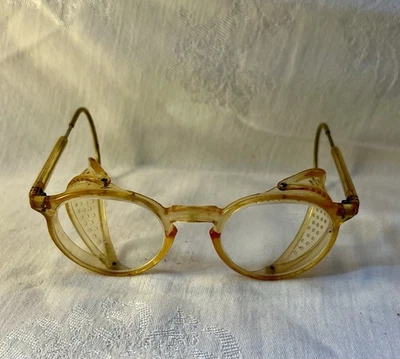 Par De Gafas De Seguridad De Colección Maquinista Con Cable Halloween Steampunk Foto 1 de 4