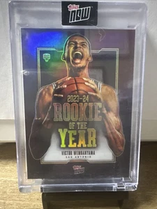 2023-24 Topps Now Victor Wembanyama (RC) - Foto 1 di 2