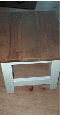 Holz Hocker - Bild 1 von 2