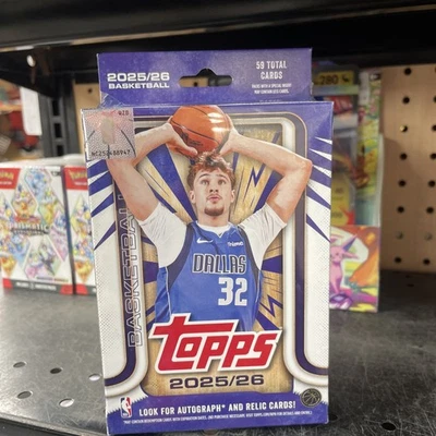 2025-26 Topps NBA Basketball Hanger Box *NEW/FACTORY SEALED!* - Image 1 of 4