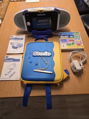 VTech Storio 3S, Lerntablett, mit Lautsprechersystem, Tasche/Rucksack, Netzteil - Bild 1 von 4