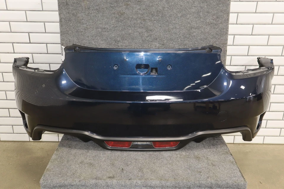 2019 Fiat 124 Spider Abarth OEM Rear Bumper Mare Blue Metallic PHB - Изображение 1 из 4