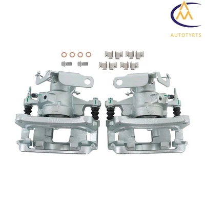 Pinzas de freno de disco con soporte trasero L/R para Ford Transit-150 250 350 2015-2019 Foto 1 de 4