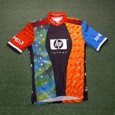 Camiseta deportiva Team HP Cycling Club Hewlett Packard SUGIO bicicleta ciclismo para hombre pequeña Foto 1 de 4