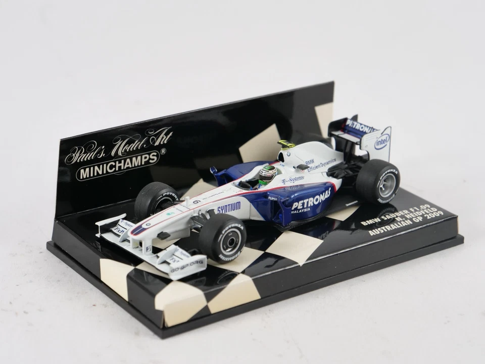 Minichamps 1/43 BMW Sauber F1.09 Heidfeld Australien GP 2009 - Bild 1 von 4