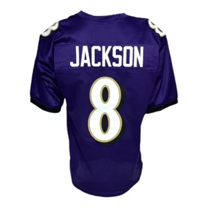CUSTOM UNSIGNED LAMAR JACKSON JERSEY XL - Picture 1 of 1
