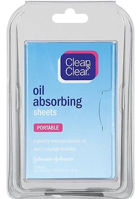 Oil Absorbing Sheets CLEAN & CLEAR 50ct - NEW LOOK ARRIVING! - Image 1 of 3