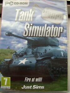 TANK SIMULATOR---FIRE AT WILL!---SIMULATION GAME---PC CD---BRAND NEW & SEALED