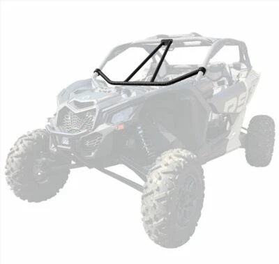 Can-Am Maverick X3 2016+ barra de intrusión negra/barra en V  Foto 1 de 4