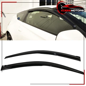 Fits 11-16 Honda CR-Z Mugen Style 2PCS Window Visors Vent Deflectors - Acrylic - Picture 1 of 10