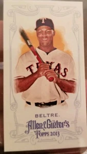 Adrian Beltre 2013 Topps Allen Ginter Mini 18/25 Rare Blue Ink - Picture 1 of 2