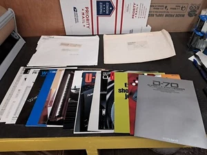 ROLAND SYNTHESIZER KEYBOARDS Vtg Catalog Brochure Boss Amp Lot 1980's-90's (9) - Picture 1 of 23