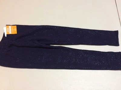 NUEVO CON ETIQUETAS Gymboree Cálido y Difuso Brillante Azul Marino Leggings Niña XS 5/6 Foto 1 de 2