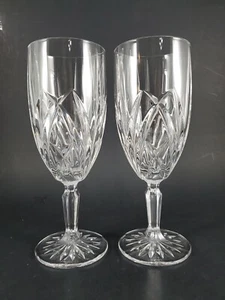 Lot of 2 Marquis by Waterford Brookside 12 oz Iced Tea 8.5" - Picture 1 of 7